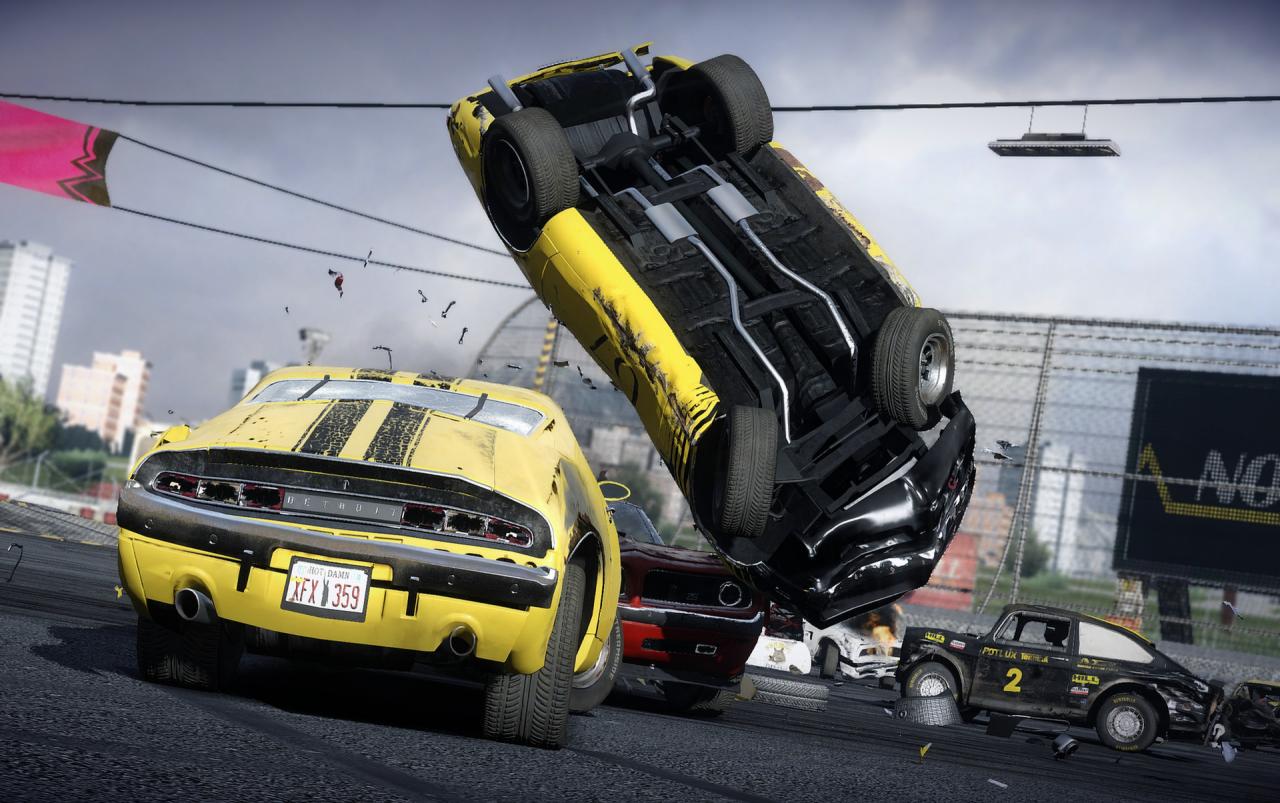 [29/09/2014] Renn-Action und Crashes werden wir in Next Car Game genügend erleben. Da achten wir nicht auf kleine Kratzer im Lack, sondern brettern mit voller Wucht in die gegnerischen Autos hinein. Chaos und Zerstörung sind also garantiert.