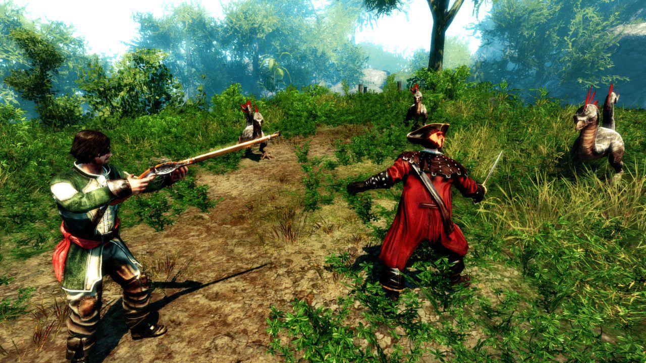 [18/09/2014] In Risen 2: Dark Waters schlüpfen wir in die Rolle eines jungen Helden, der die mächtigen Kreaturen, die sich aus den Meeren erhoben und so der Seefahrt ein Ende bereitet haben, vernichten soll. Mit Hilfe der Piraten versuchen wir nun, den Giganten Einhalt zu gebieten.