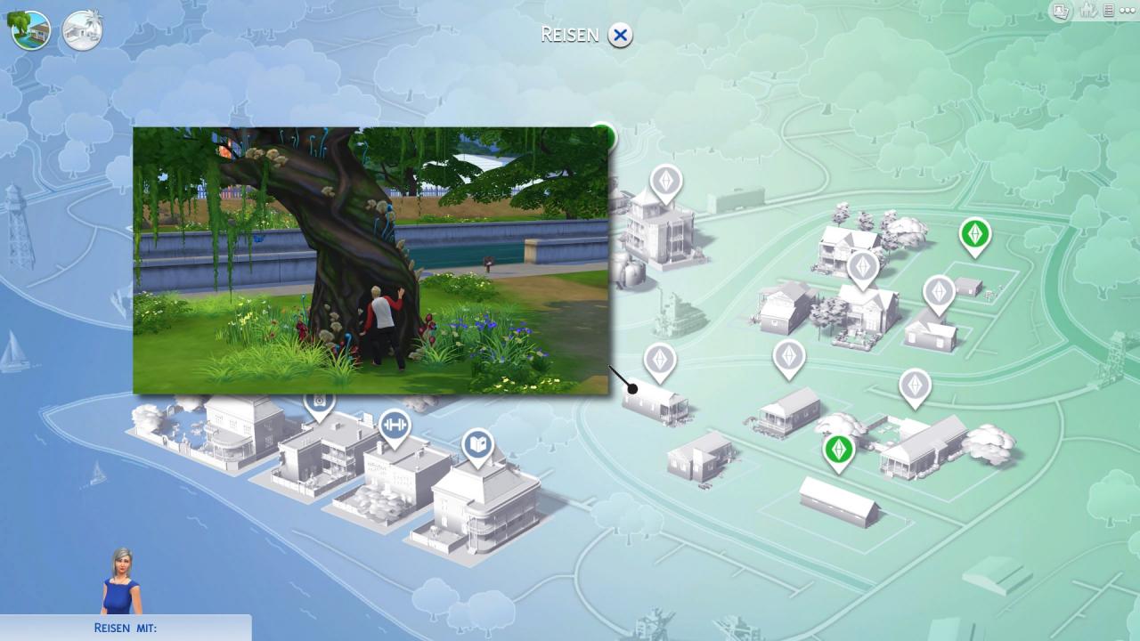 [16/09/2014] Die Sims 4 Komplettlösung - Der Weg zur Waldlichtung ist auf dem Grundstück 