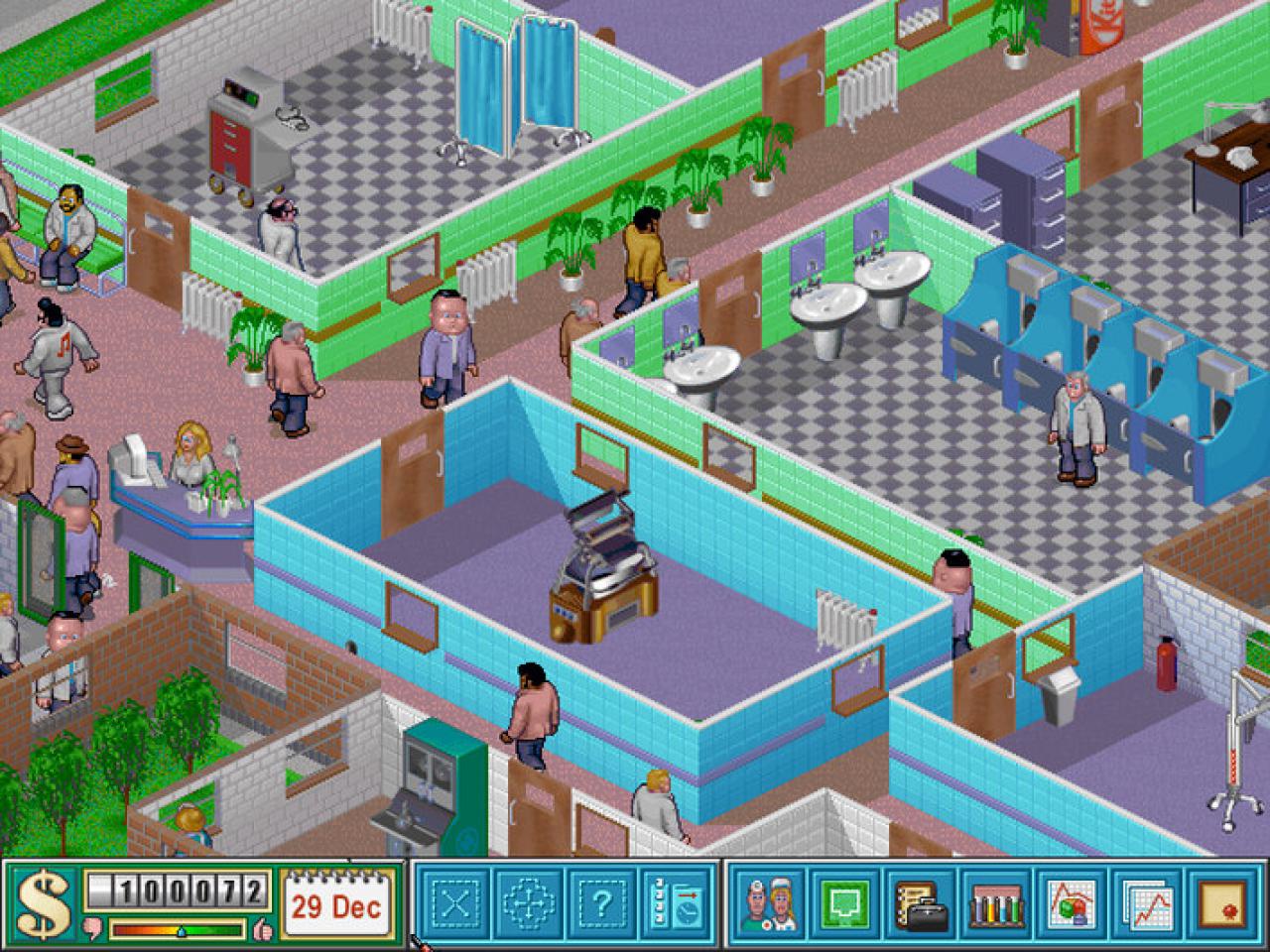 [30/09/2014] Das lustige Management-Spiel Theme Hospital hat zwar schon einige Jahre auf dem Buckel, ist aber dennoch ein Muss für alle Management-Fans. Wir erforschen Krankheiten, stellen neue Ärzte ein und vergrößern unser Krankenhaus.