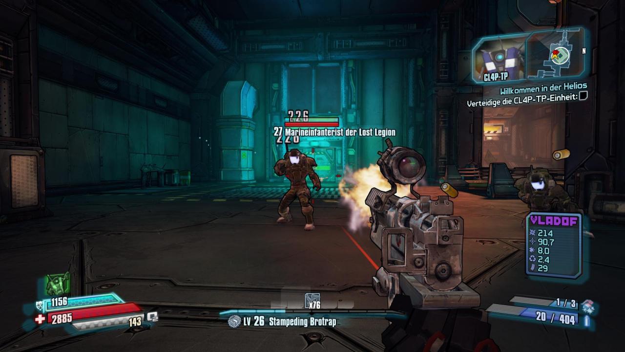 [13/10/2014] Wie in Teil 2 könnt ihr nach dem ihr die Kampagne beendet habt, im sogennanten Kammerjäger-Modus The Pre-Sequel nochmals durchspielen und müsst dann gegen hochstufige Gegner kämpfen.
