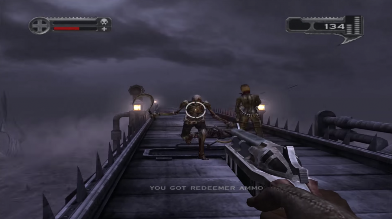 [30/10/2014] In der Rolle von Bandit und Revolverheld Jericho Cross reiten wir in Darkwatch durch einen Wilden Westen, den wir so vorher nicht kannten. Dabei richten wir unseren Revolver nicht auf andere Cowboys, sondern auf eine Armee der Finsternis.