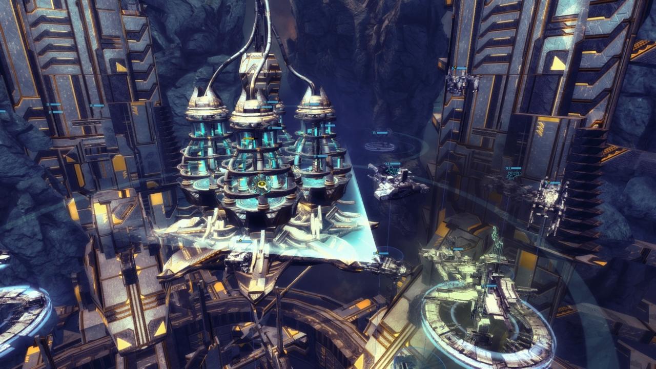 [01/10/2014] Die Missionen sind abwechslungsreich - hier scannen wir eine alte Alien-Raumstation auf Hinweise.