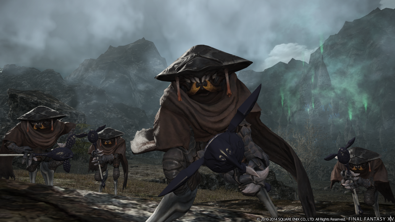 [06/11/2014] Eine der neuen Biest-Rassen von Heavensward sind die Gnath. Produzent Naoki Yoshida betont bei der Vorstellung, wie unangenehm die Gnath auf die Spieler wirken sollen - wer würde sich schon mit denen anfreunden? Wir sind gespannt: Führt uns der schlitzohrige Produzent hier in die Irre? Werden sich die Gnath vielleicht doch als mögliche Verbündete präsentieren? Oder haben die Krieger des Lichts hier einen neuen, mächtigen Feind? Mit ihrem Primae Ravana ist auf jeden Fall wohl nicht zu spaßen.