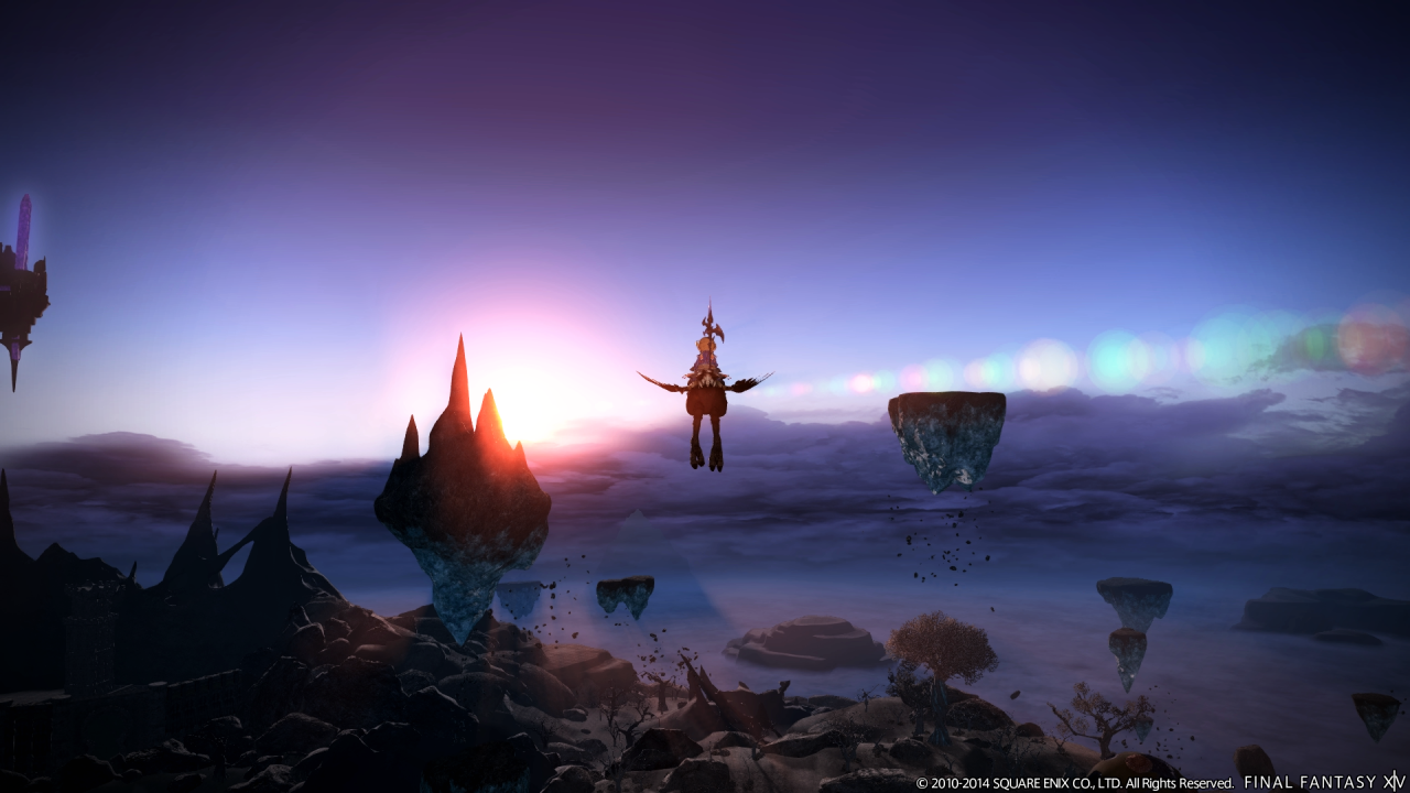 [06/11/2014] Grenzenlos: In Ishgard werdet ihr an jeder beliebigen Stelle losfliegen können. Naoki Yoshida verspricht, dass das neue Spielelement nicht mit begrenzten Start- und Landeplätzen beschnitten wird.