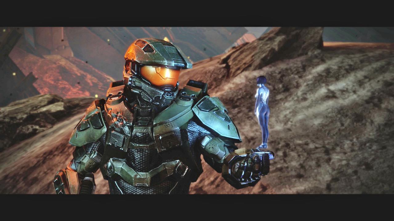 [06/11/2014] Ein ungewöhnliches Paar: Den ewig gesichtslosen Master Chief und die kurvenreiche KI Cortana verbindet seit dem ersten Teil ein gemeinsames Schicksal.