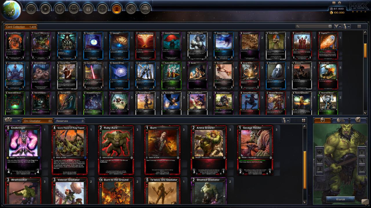 [05/11/2014] HEX - Shards of Fate: Einsteiger-Guide zu Decks, Charakteren, Tutorials, Shop & Turnieren (2)