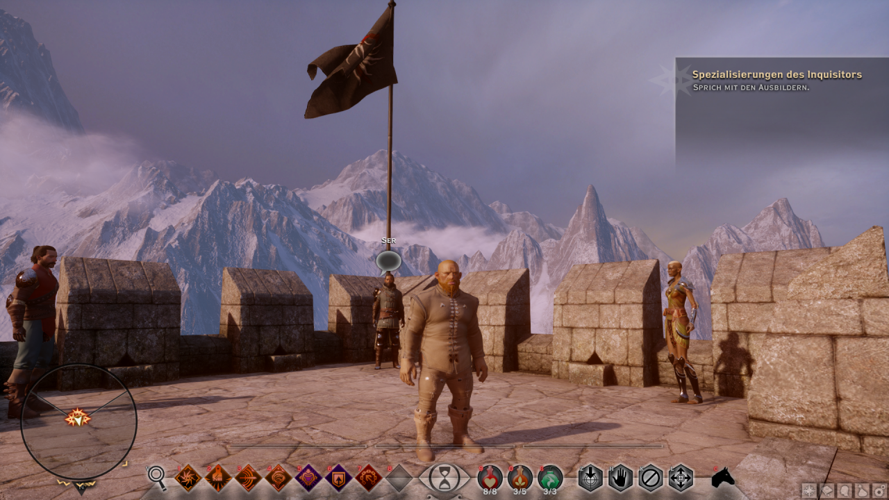[10/11/2014] Dragon Age: Inquisition im Test - Im Verlauf der Story müsst ihr euch mit eurem Inquisitor für eine von drei erlernbaren Klassen-Spezialisierungen entscheiden.