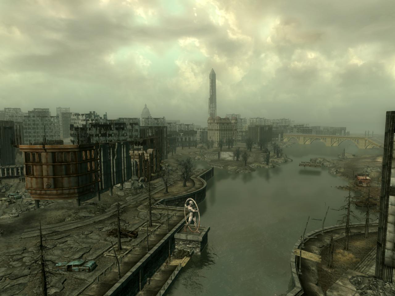 [24/11/2014] Nach der Zerstörung durch einen atomaren Schlagabtausch in Fallout 3 findet sich in Washington zwar noch Leben, jedoch keinerlei Autorität oder Regierung. Mord, Diebstahl und Plünderungen stehen an der Tagesordnung.