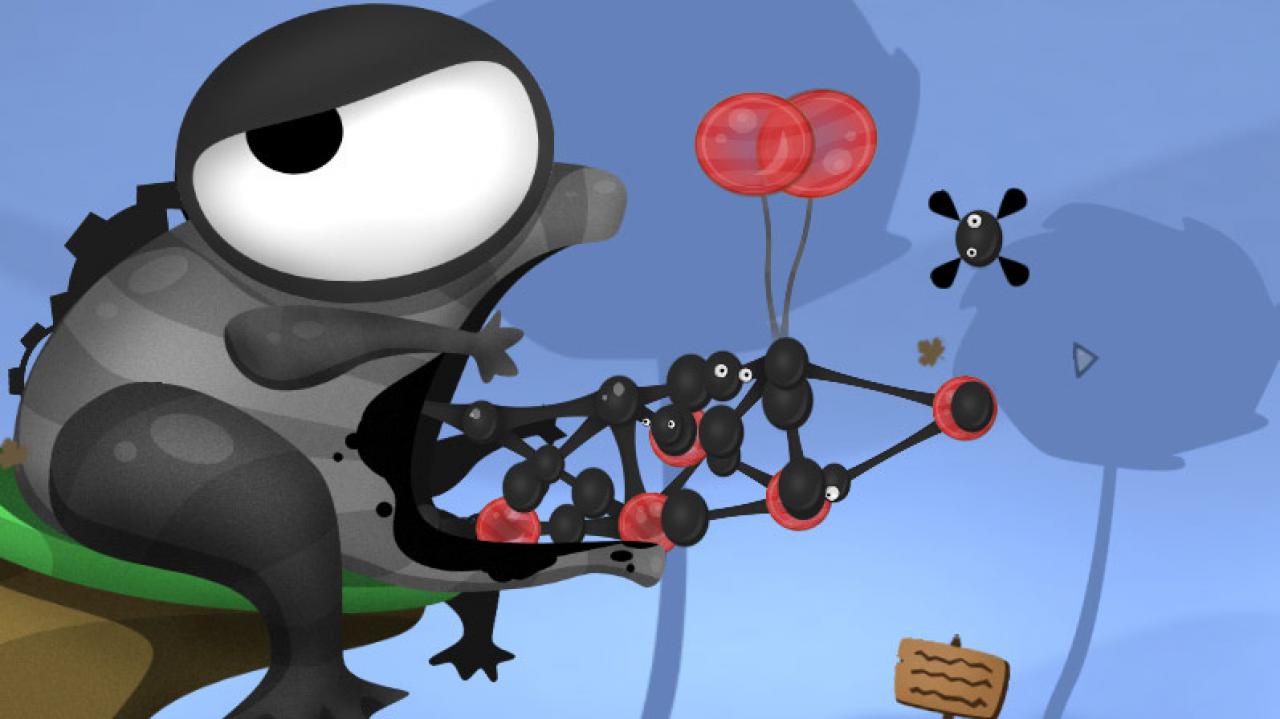 [27/11/2014] In der Rolle der kleinen Klebeklümpchen müssen wir in World of Goo witzige Konstrukte bauen, um so das Ende des Levels zu erreichen. Mit ihrer Hilfe können wir Brücken, Kanonenkugeln und andere hilfreiche Gegenstände herstellen.