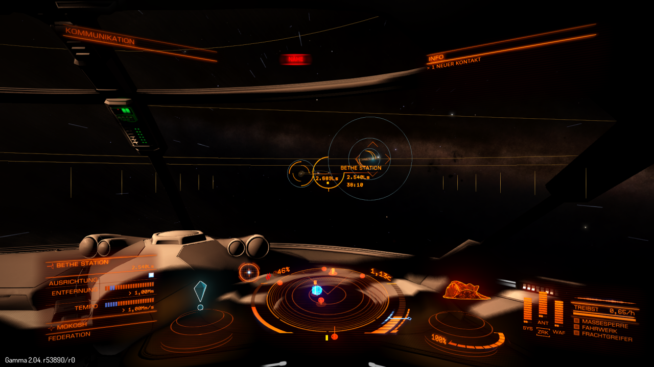 [14/12/2014] Elite: Dangerous - Die Weltraumsimulation von Elite-Schöpfer David Braben im Vortest.
