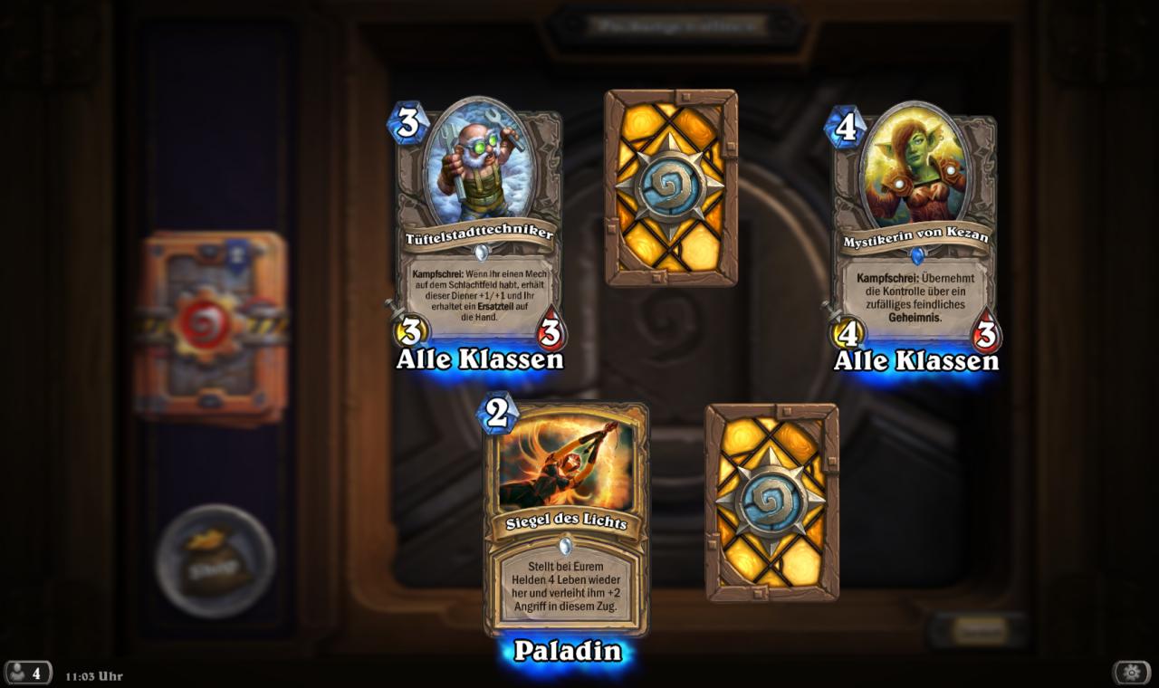 [10/12/2014] Hearthstone - Ohne haufenweise Geld in zusätzliche Booster-Packs investieren zu müssen, macht Blizzards Online-Sammelkartenspiel auch auf Free2Play-Basis eine Menge Spaß und eignet sich perfekt für einige Runden zwischendurch.