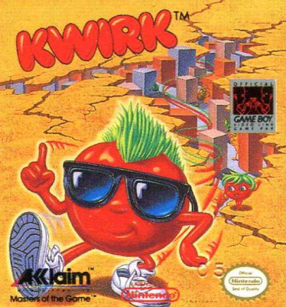 [29/12/2014] Das quirlige Knobelspiel um die Tomate Kwirk war ein Geheimtipp für den ersten Game Boy.