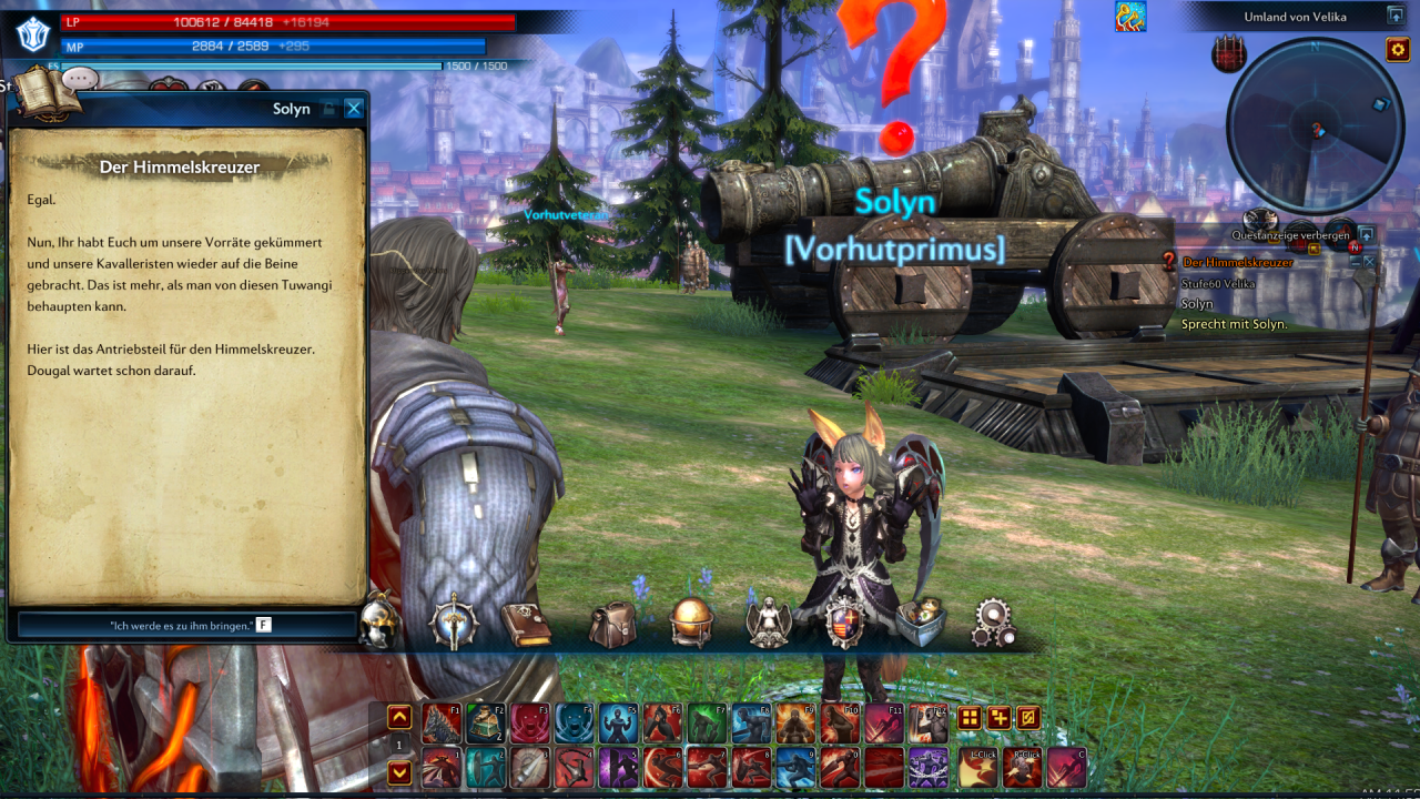 [04/12/2014] Tera: Fate of Arun - Die Story der Erweiterung beginnt in der Region um Velika, wo ihr eine Luftschiffreise vorbereitet.