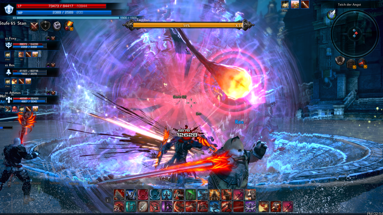 [04/12/2014] Tera: Fate of Arun - Die actionreichen Kämpfe sind mit zum Teil Bildschirm füllenden Effekten gespickt.
