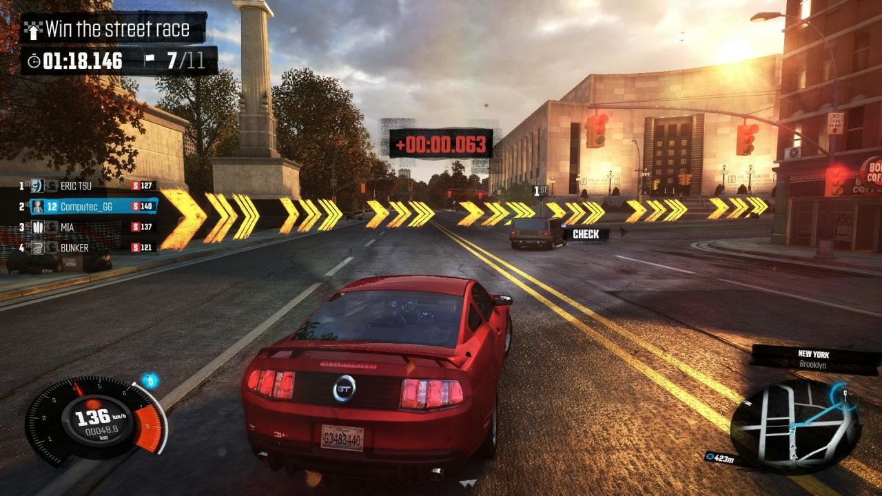 [05/12/2014] The Crew - Screenshot aus der PC-Version. (1)