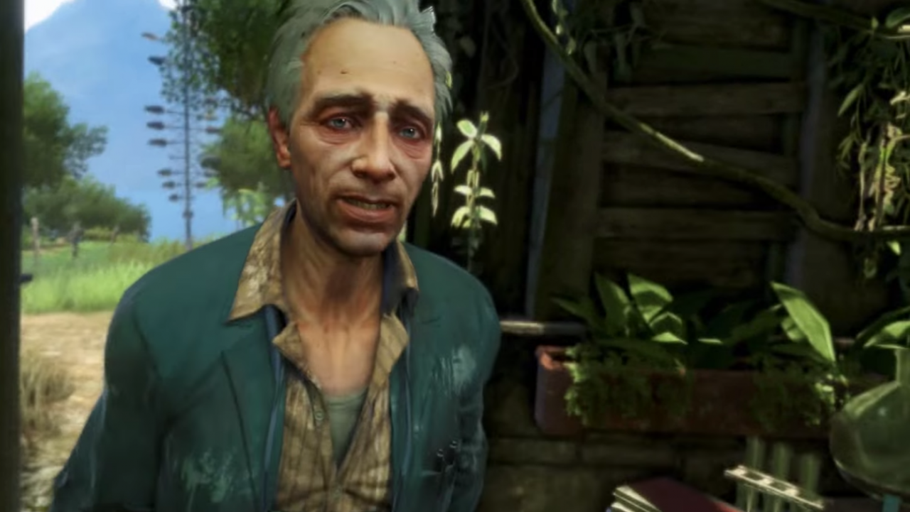 [09/12/2014] Dr. Alec Earnhardt aus Far Cry 3 ist Arzt mit Leib und Seele. Er kümmert sich nicht nur hingebungsvoll um seine Patienten, sondern bietet sich auch als freiwilliger Vorkoster für die Tabletten an, die er ihnen als Medizin verabreicht. Das nennt man Leidenschaft für seinen Beruf!