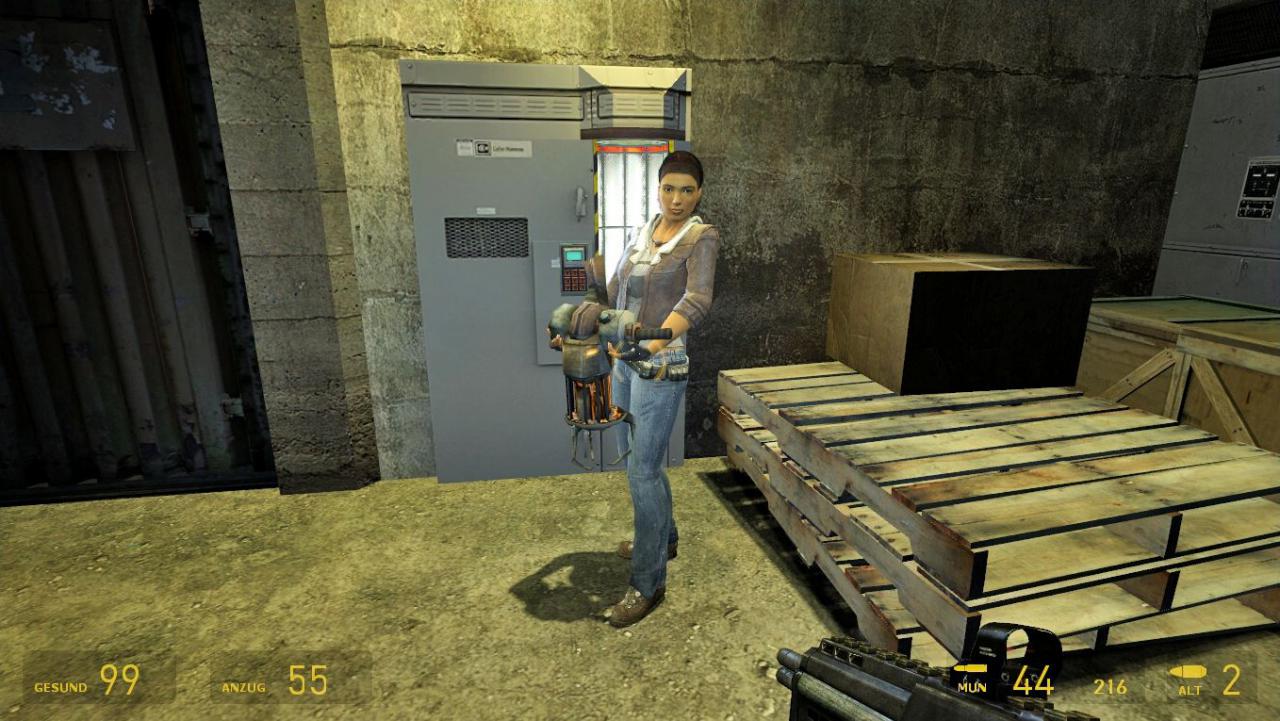 [02/12/2014] Alyx überreicht euch die Gravity Gun - der Moment, in dem Half-Life 2 von großartig zu unsterblich aufsteigt.