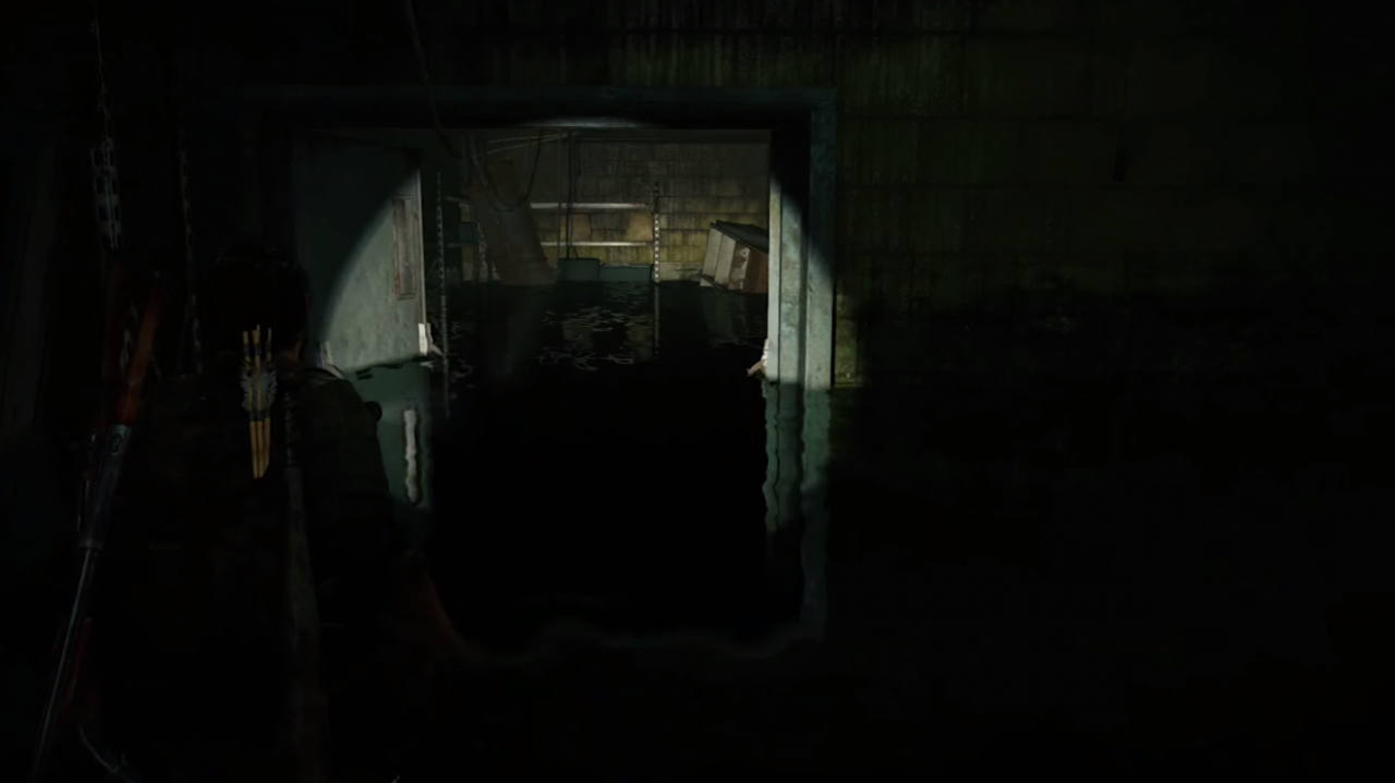 [03/12/2014] Einen wahren Horror müssen wir in The Last of Us erleiden. Abgeschnitten von Ellie schlagen wir uns durch den finsteren, überfluteten Keller eines Hotels und treffen dort auf das nackte Grauen.