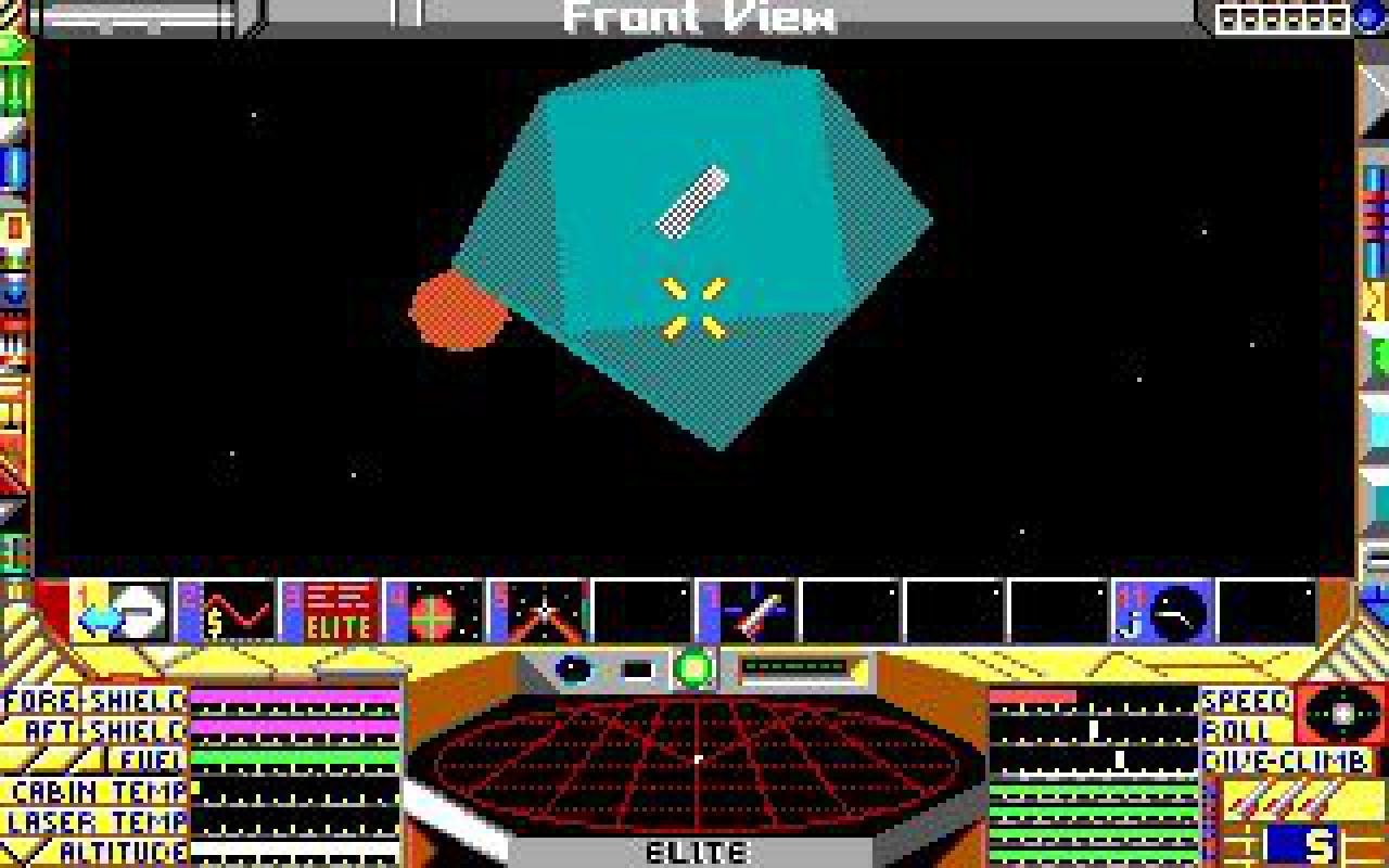 [19/12/2014] Auf der Suche nach den besten Handelsrouten durchstreiften Elite-Spieler ab 1984 die Galaxis. 1991 gab's dann bei Elite Plus auf dem PC ausgefüllte 3D-Objekte.