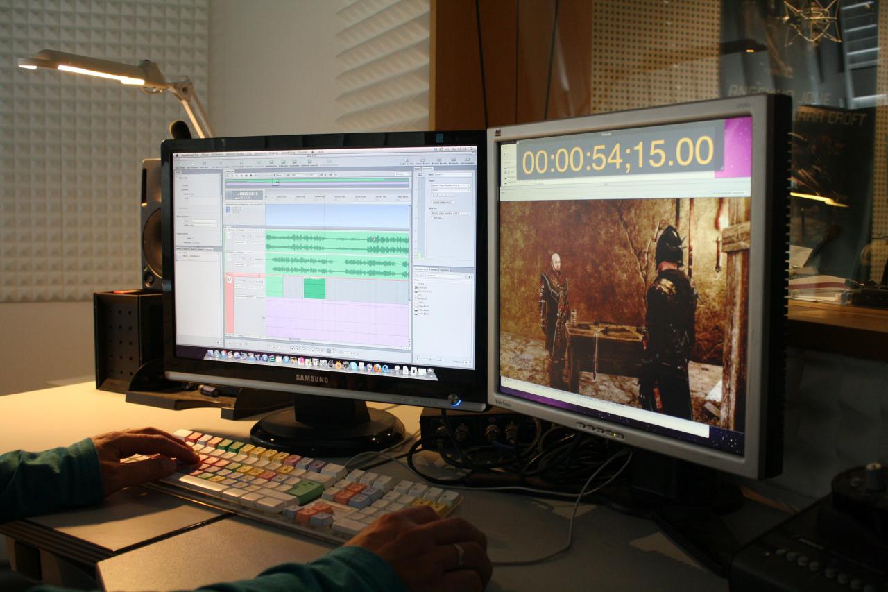 [03/12/2014] Achtung, Aufnahme! Hochwertiger Sound und Sprachausgabe sind wichtige Bestandteile von Videospielen.