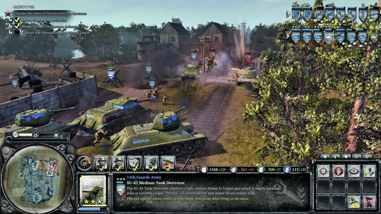 [08/12/2014] Im Juni 2013 erschien Company of Heroes 2. Das Echtzeitstrategiespiel verzichtet zwar auf den klassischen Basis-Bau, fordert Hobby-Feldherren aber dennoch mit einer spannenden Kampagne.