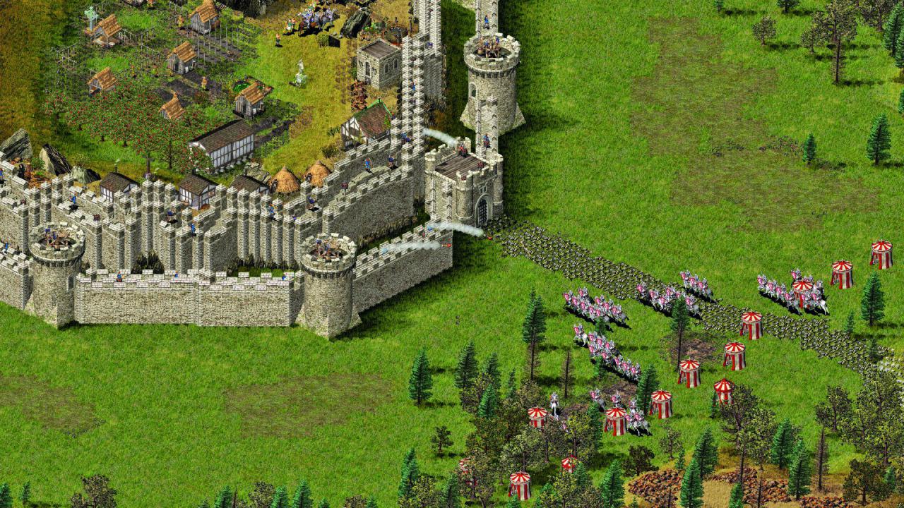 [08/12/2014] Auch Firefly Studios hat seinen Burgenbau- und -eroberungs-Klassiker Stronghold aus dem Jahr 2001 mit HD-Auflösung neu aufgelegt und im Oktober 2013 auf Steam veröffentlicht.
