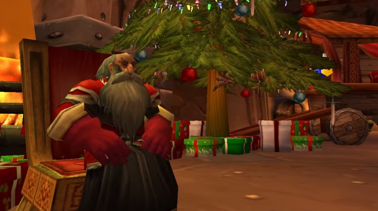 [18/12/2014] Auch in World of Warcraft dürfen wir Bekanntschaft mit dem Weihnachtsmann machen, der hier aber den Namen 