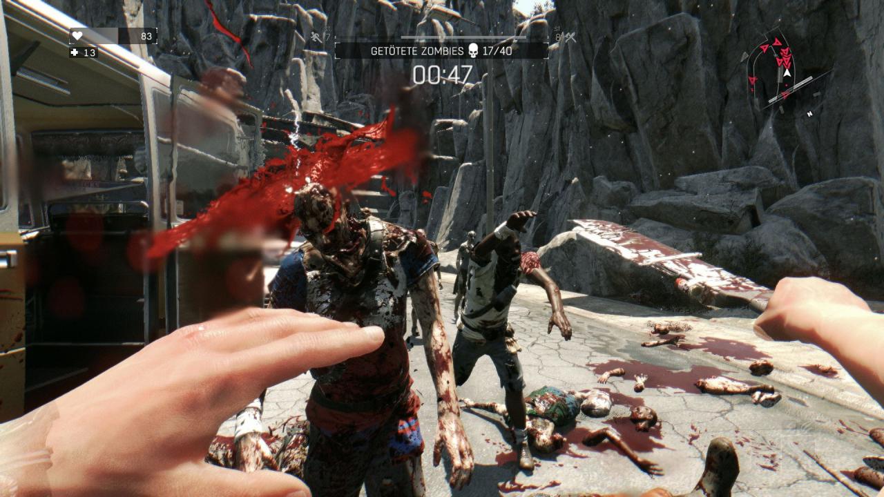 [30/01/2015] Herausforderungen fordern euch unter Zeitdruck dazu auf, eine bestimmte Menge an Zombies abzumurksen oder einen Hindernisparcours abzulaufen.
