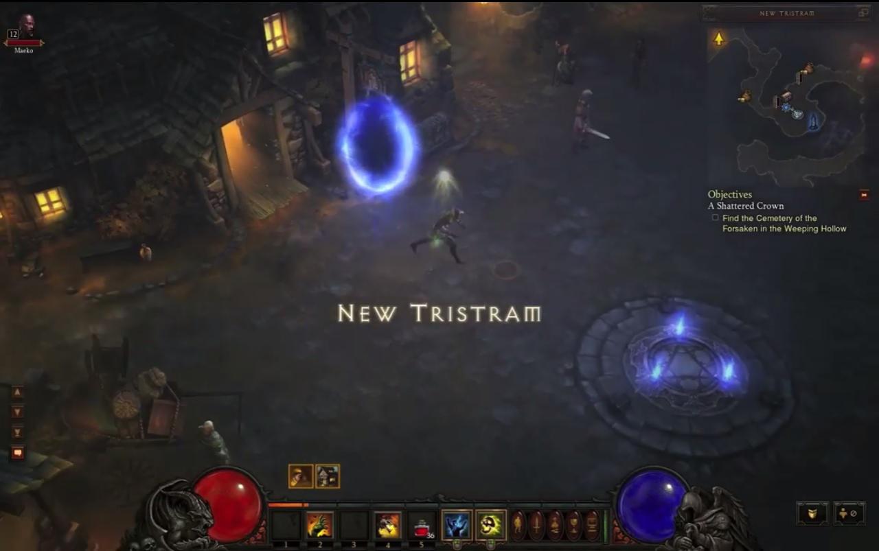 [15/01/2015] Die Townportal-Scroll ist ein wichtiges Hilfsmittel in Action-Rollenspielen, wie zum Beispiel Diablo 3. Man stelle sich bloß die Zeit vor, die mit stupidem Umherlaufen verbracht werden würde, wenn es diese nützliche Schriftrolle nicht geben würde. Also sollte man immer ein paar Exemplare in seinem Inventar haben.