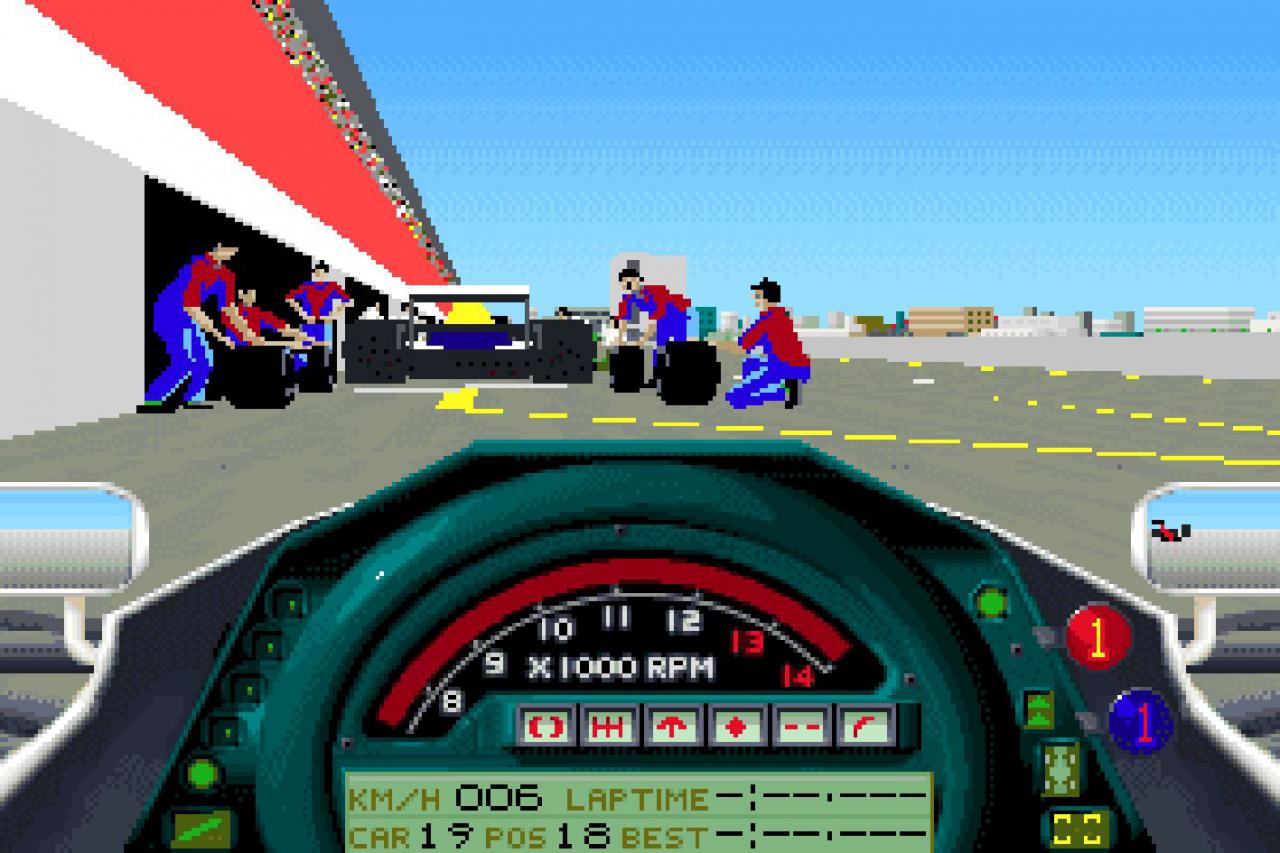 [27/01/2015] Der Fortschritt der PC-Grafik am Beispiel von fünf Rennspielen der letzten 35 Jahre: der grandiose 3D-Vorreiter Formula One Grand Prix von 1991.