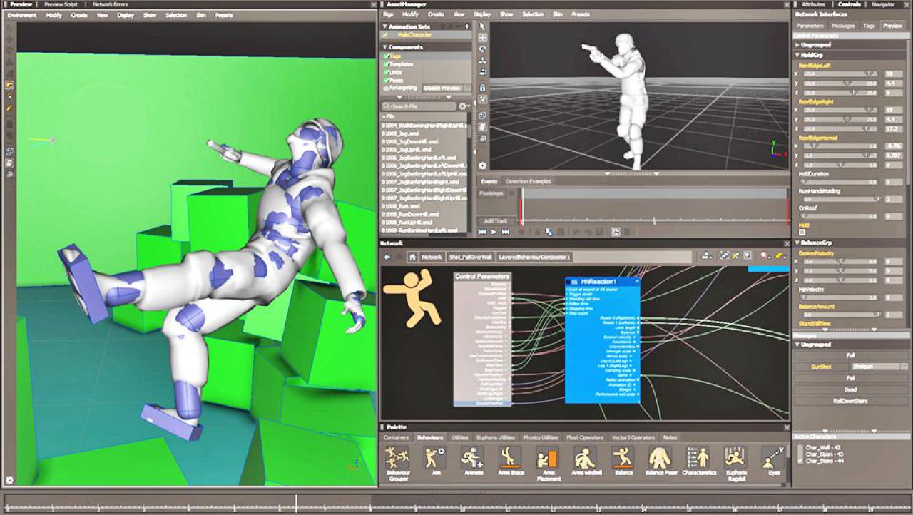 [27/01/2015] Das moderne Tool Euphoria sorgt für die brachialen Animationen in GTA 4 und Max Payne 3.