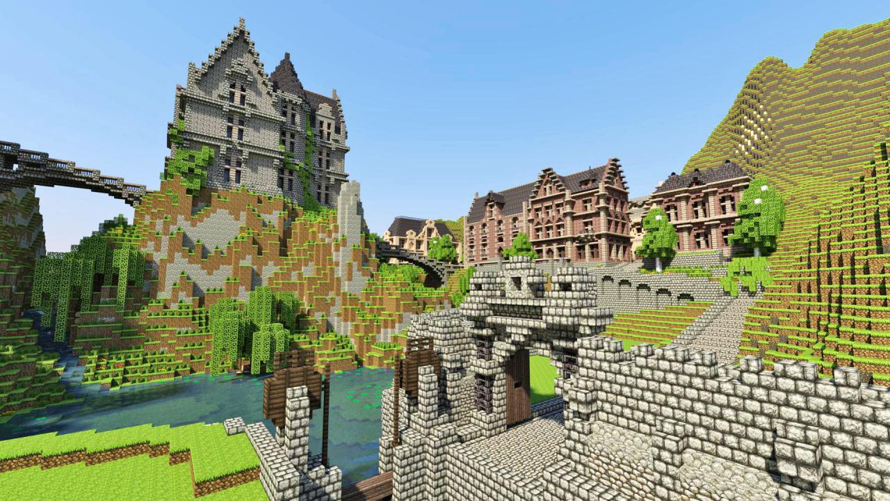 [27/01/2015] Der Anblick täuscht: Für Minecraft existiert zwar ein Voxel-Editor, die Würfel des Massenphänomens werden jedoch durch Polygone dargestellt.