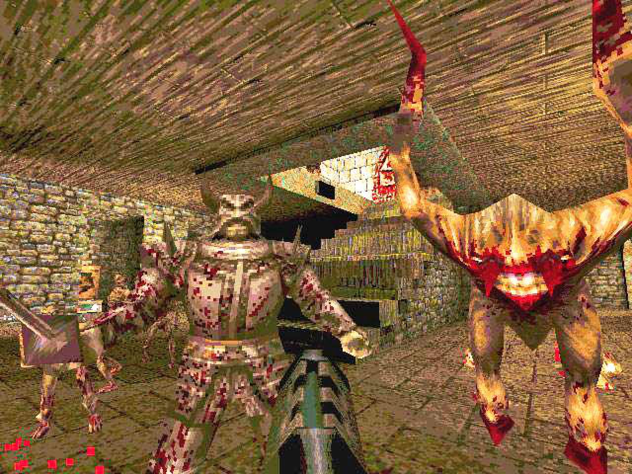 [27/01/2015] ... bietet das revolutionäre Quake eine reine 3D-Engine - sämtliche Objekte bestehen also aus Polygonen.