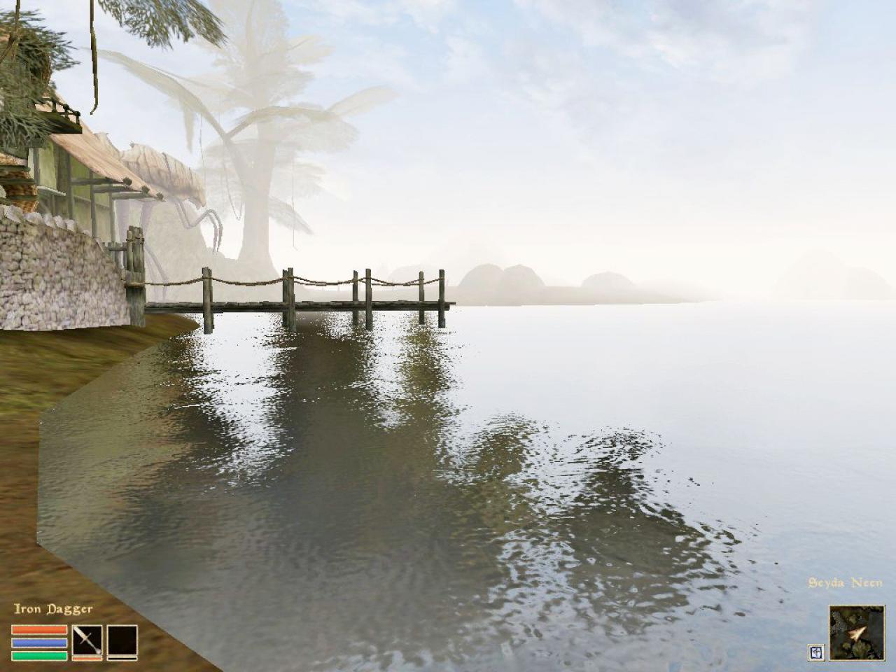 [27/01/2015] Das spiegelnde Wasser von Morrowind sorgt dank Shader für ein echtes Aha-Erlebnis.