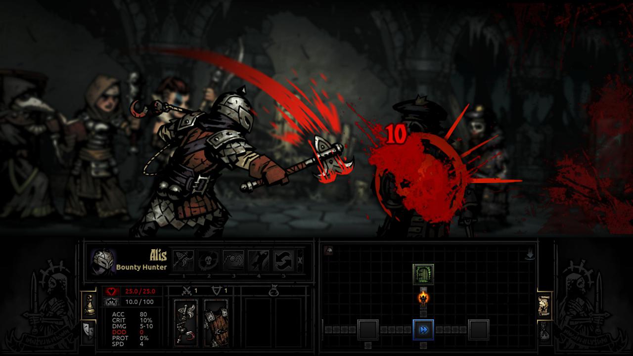 [04/02/2015] Darkest Dungeon - Inhaltlich bietet das rundenbasierte Roguelike-Rollenspiel nach klassischer Art bereits eine Menge für's Geld. Über ein Dutzend Klassen, hunderte Items und verschiedene Dungeons sind bereits spielbar. Freunde düsterer und fordernder Rollenspiele kommen keinesfalls um Darkest Dungeon herum. Einen gravierenden Nachteil, bereits jetzt einen Blick auf den Geheimtipp von Red Hook Studios zu werfen, ist zumindest uns nicht bekannt.