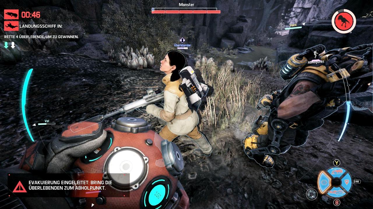 [06/02/2015] Weitere Screenshots aus unserer Vorschau zu Evolve. Der Ego-Shooter erscheint am 10. Februar. (2)