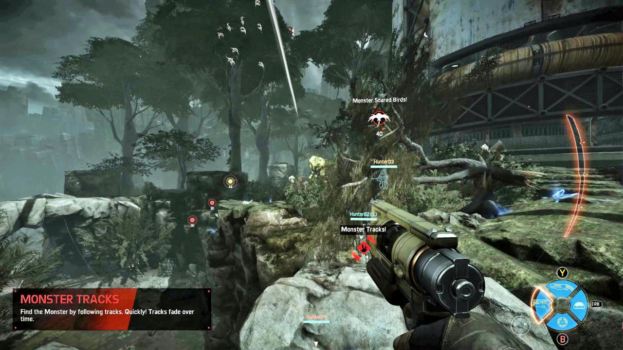[06/02/2015] Weitere Screenshots aus unserer Vorschau zu Evolve. Der Ego-Shooter erscheint am 10. Februar. (4)