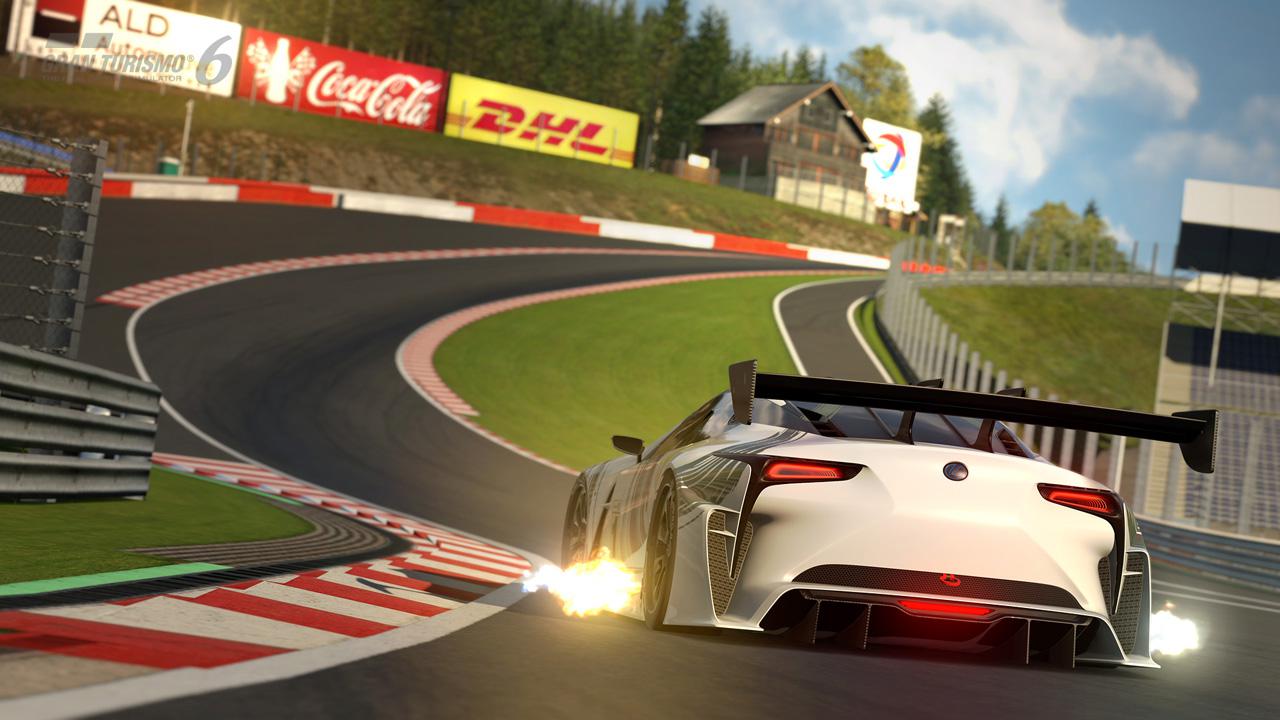 [02/02/2015] Gran Turismo 6 (PlayStation 3) - Die Rennsimulation von Polyphony Digital bietet mit mehr als 1.200 Autos und 30 Strecken einen enorm großen Umfang. Das PS3-Rennspiel trumpft vor allem wegen der realistischen Fahrverhalten der Autos auf. Im Online-Modus stellt ihr euer Können mit Spielern aus aller Welt unter Beweis.