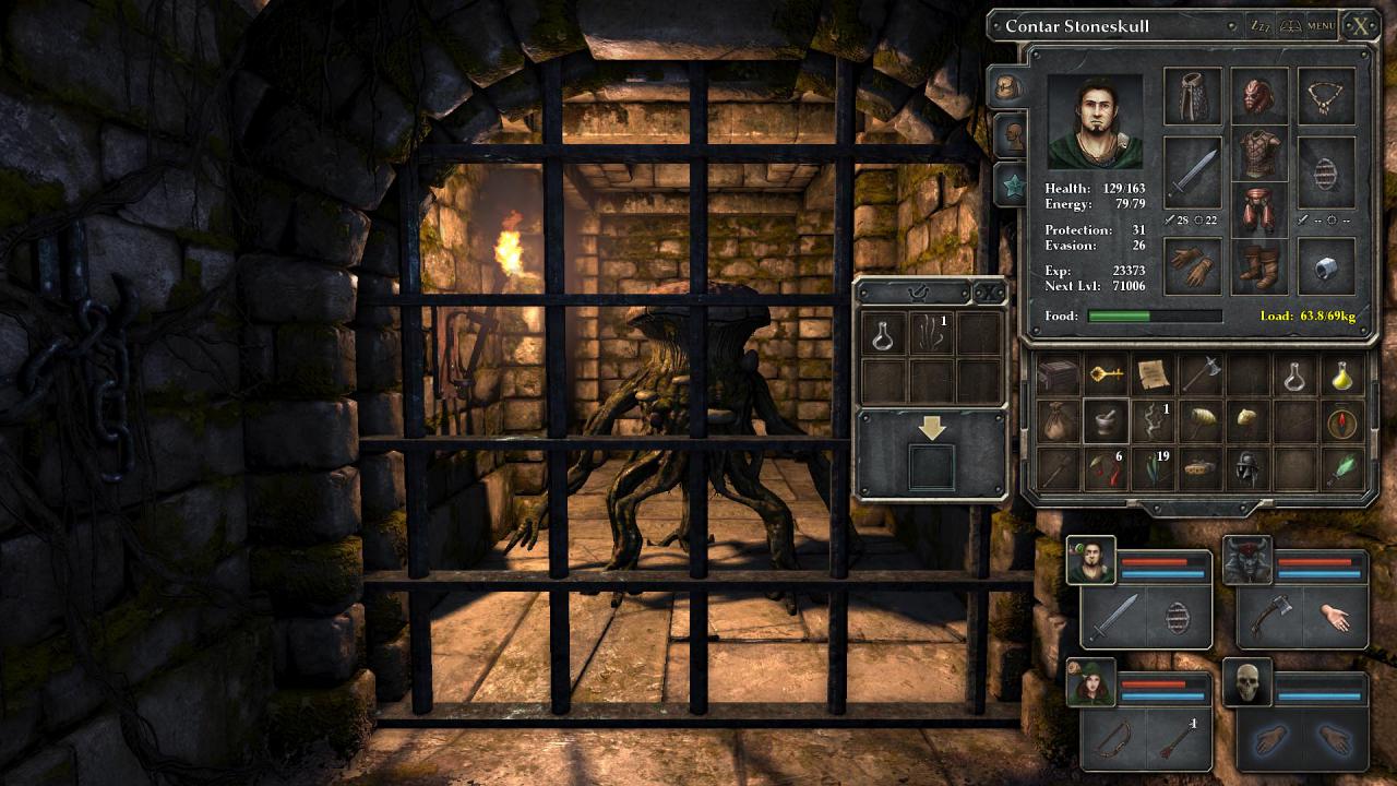 [10/02/2015] Legends of Grimrock - Wer die Indie-Szene aufmerksam beobachten, dem ist das Old-School-Rollenspiel im Stile eines Dungeon Crawlers aus dem Jahre 2012 vermutlich bekannt. Inspirieren ließen sich die finnischen Entwickler von Almost Human dabei von Genre-Pionieren der Computerspiel-Geschichte. Darunter Dungeon Master, Eye of the Beholder und Ultima Underworld. 2014 erschien ein Sequel, Legends of Grimrock 2.