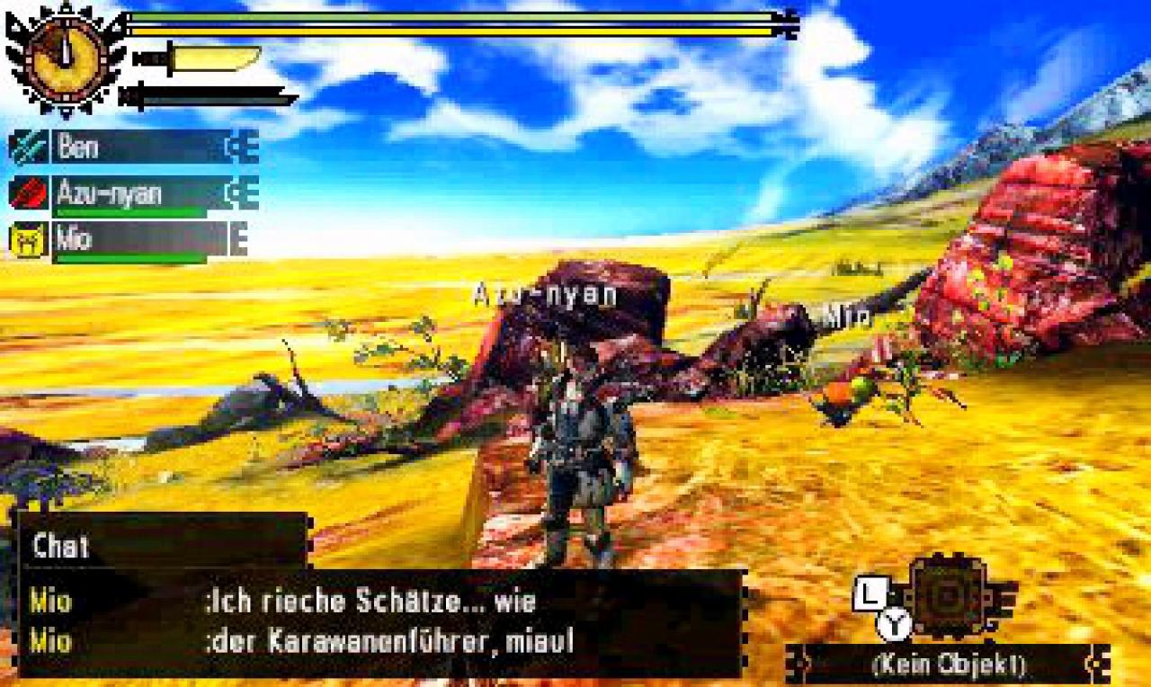 [10/02/2015] Weitere Screenshots aus unserem Test zu Monster Hunter 4 Ultimate.