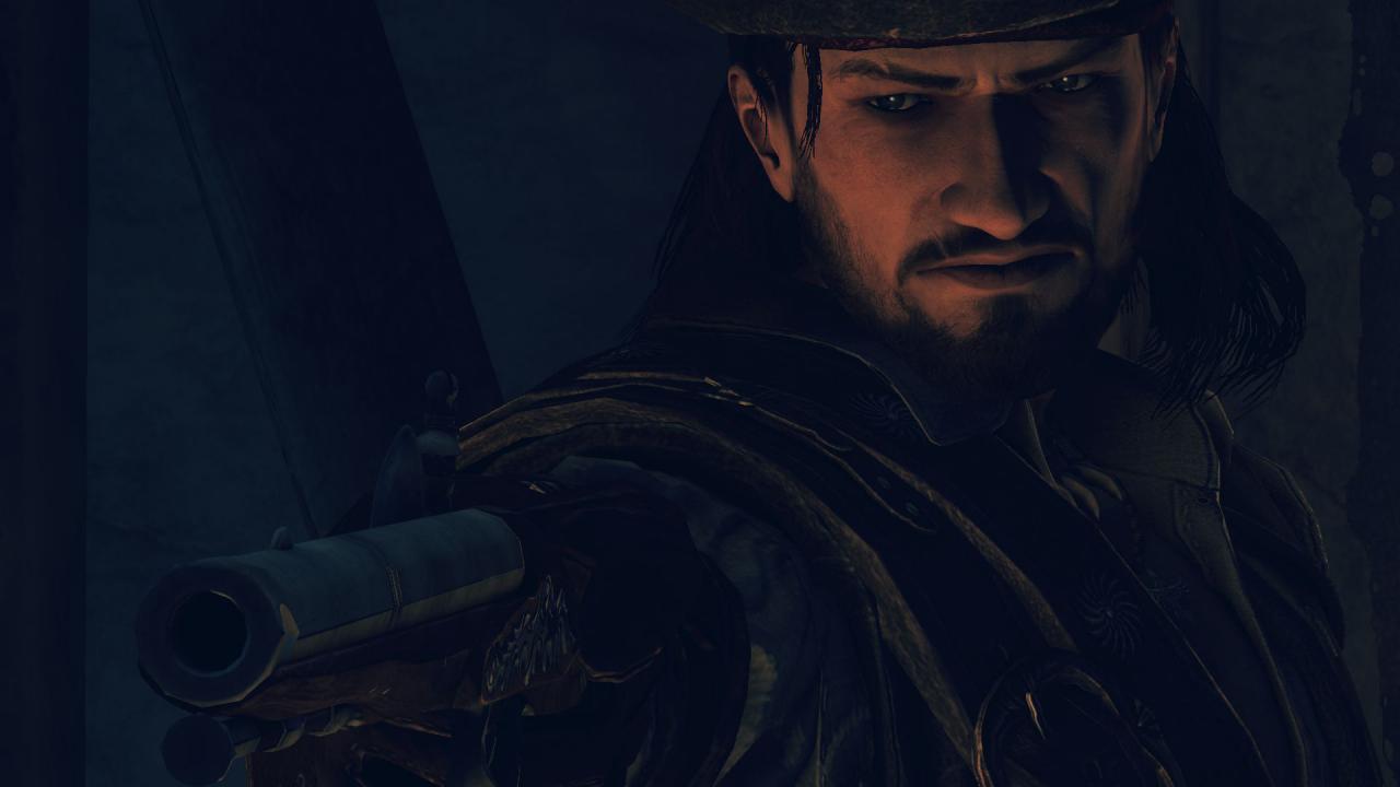 [05/02/2015] Raven's Cry im Test: Finster dreinblicken kann er ja, der böse Chris.