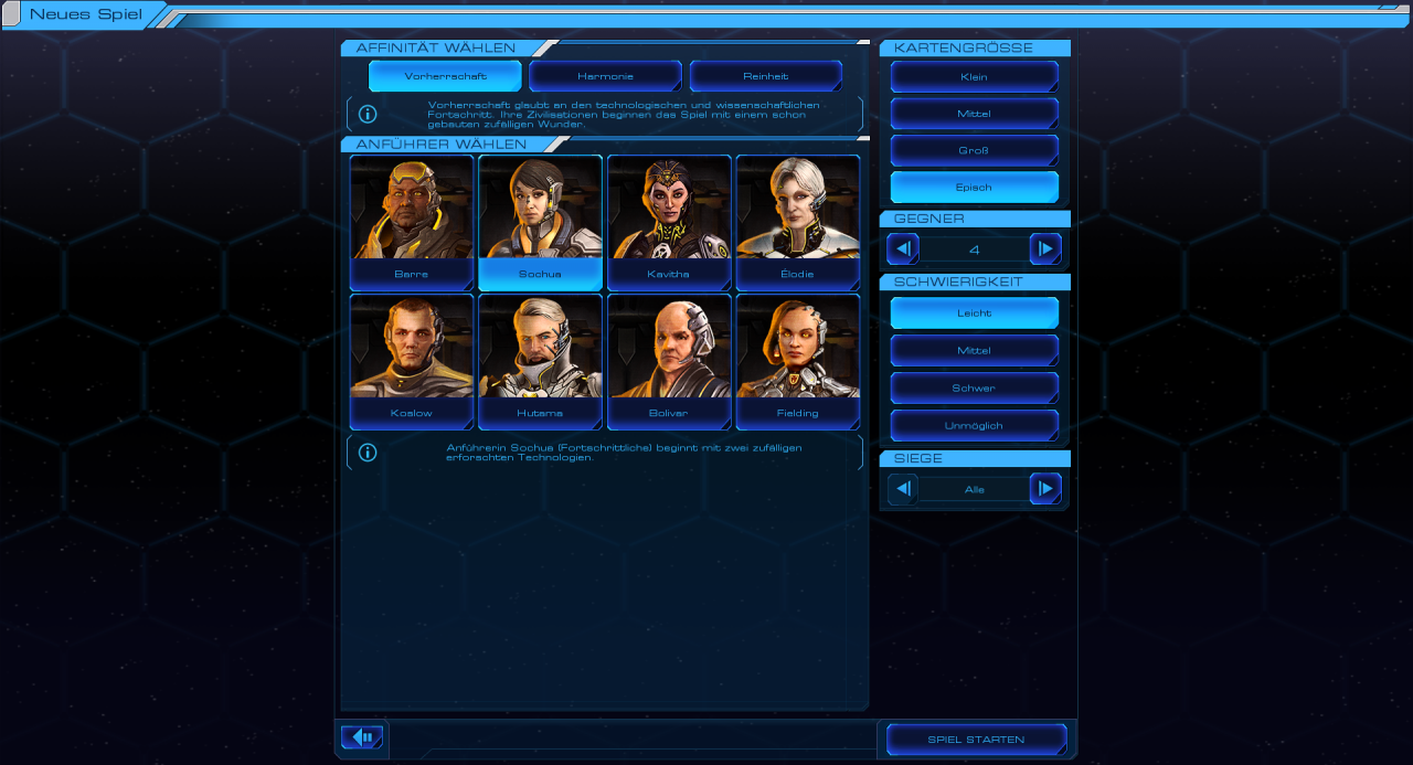 [23/02/2015] Sid Meier's Starships - Wie schon in Beyond Earth, gibt es auch in Starships die drei Ideologieformen Hamonie, Reinheit und Vorherrschaft. Zu Spielbeginn müsst ihr euch für eine dieser Ideologien entscheiden.
