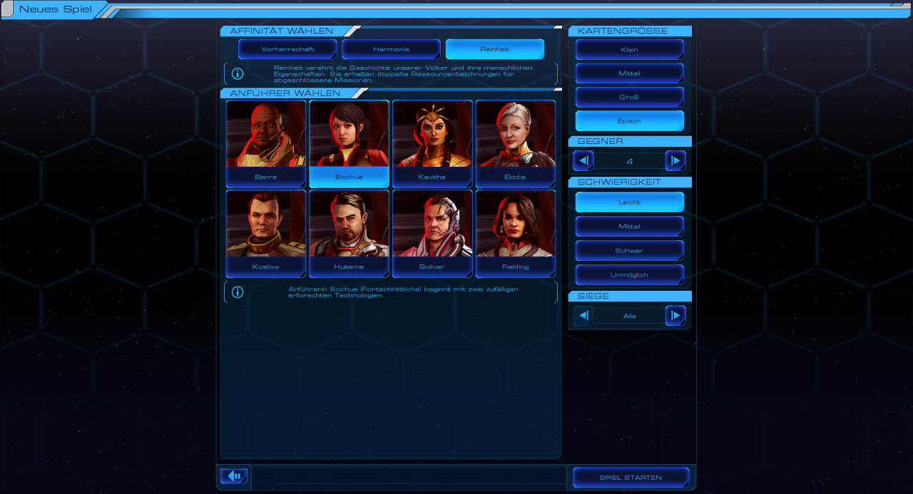 [23/02/2015] Sid Meier's Starships - Wie schon in Beyond Earth, gibt es auch in Starships die drei Ideologieformen Hamonie, Reinheit und Vorherrschaft. Zu Spielbeginn müsst ihr euch für eine dieser Ideologien entscheiden.