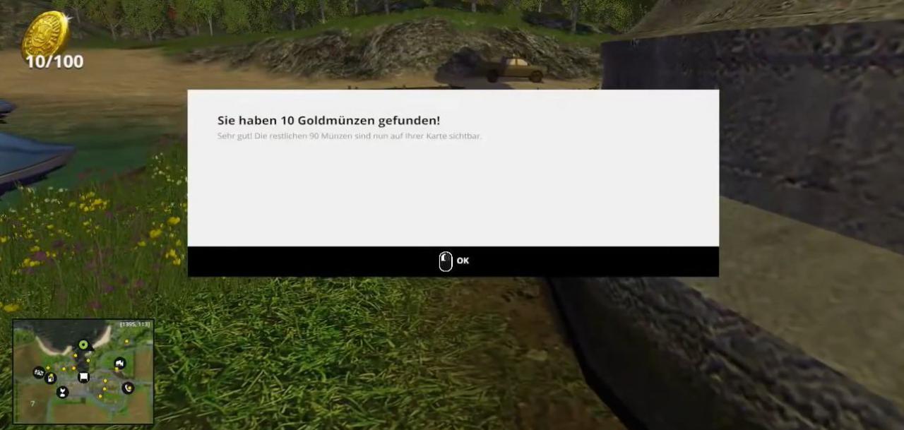 [06/02/2015] Landwirtschafts-Simulator 15 - Alle 100 Münzen samt Belohnungen finden.
