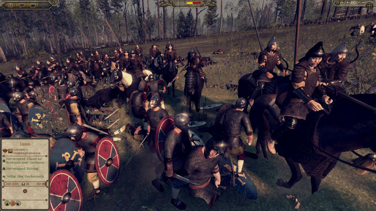 [12/02/2015] Attilas Hunnen gehören zu den gefürchtetsten Gegnern im Spiel. Ihre berittenen Einheiten sind sowohl im Nah- als auch im Fernkampf exzellent.