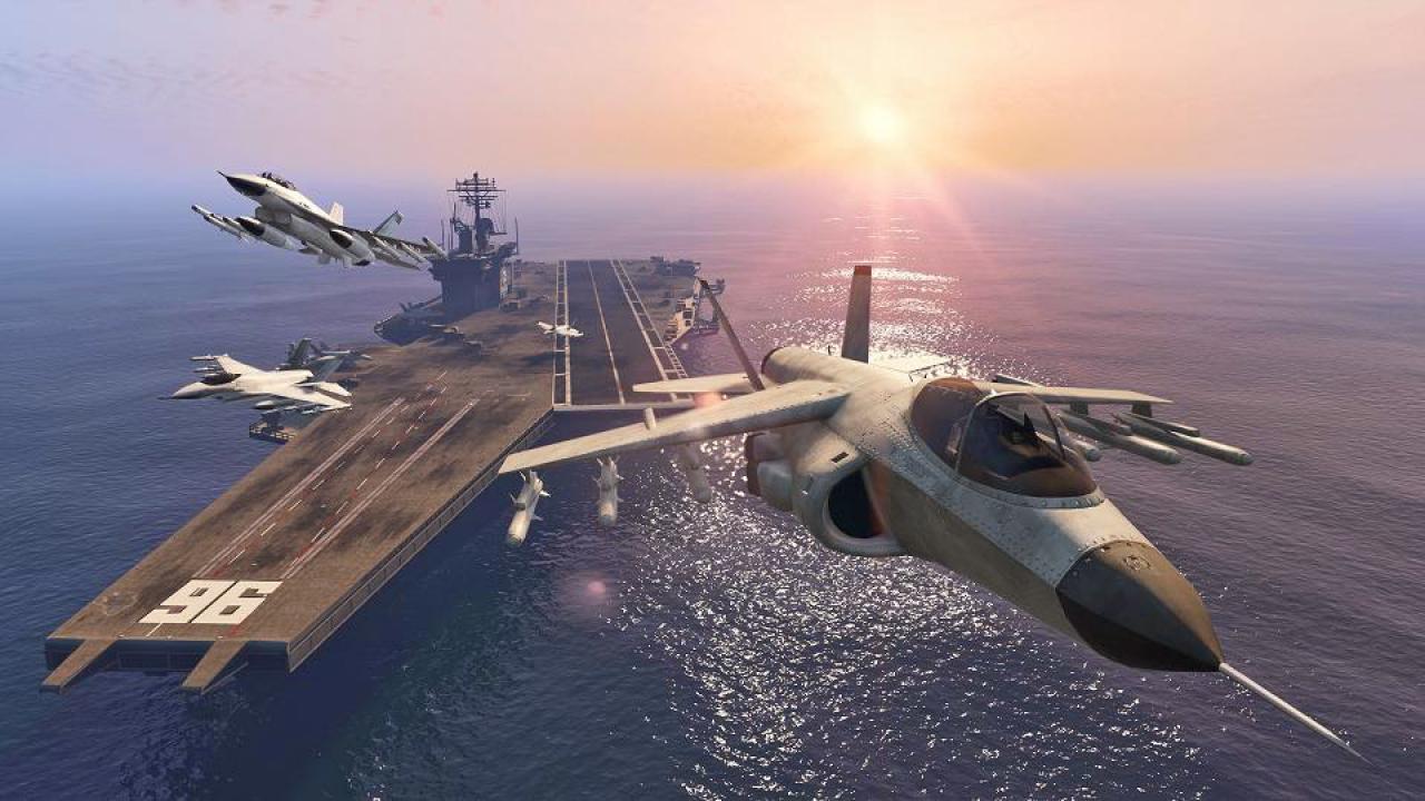 [08/03/2015] Hydra in GTA 5 Online freispielen - So schnappt ihr euch den neuen Kampfjet aus den GTA 5 Online Raubüberfällen