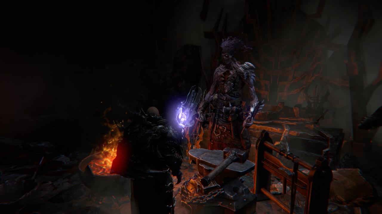 [06/03/2015] Der Schmied teleportiert uns in das DLC-Gebiet, nachdem wir den Boss 