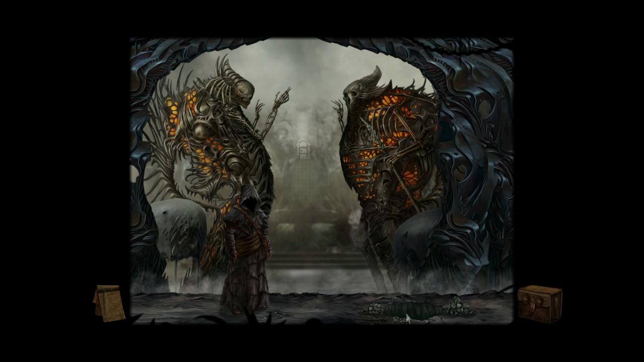 [03/03/2015] Die grotesken Kreaturen erinnern bewusst an Gemälde H.R. Gigers.
