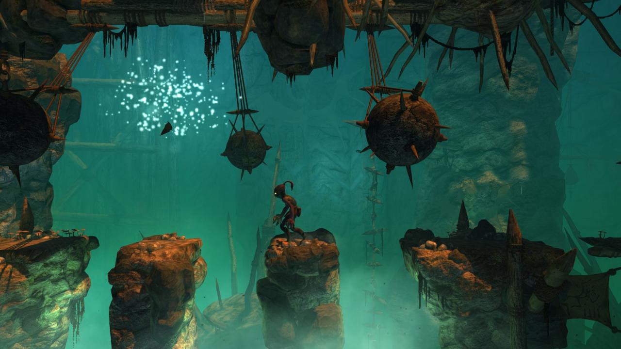[12/03/2015] Zum Glück bietet Oddworld: New 'n' Tasty eine Quicksave-Funktion, denn einige Gameplay-Abschnitte sind schwer zu überwinden.